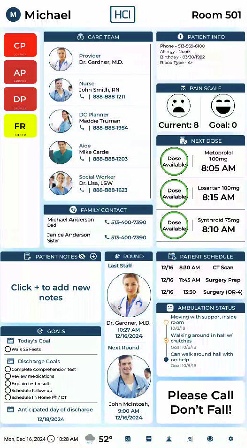 Digital  Whiteboard Care Team