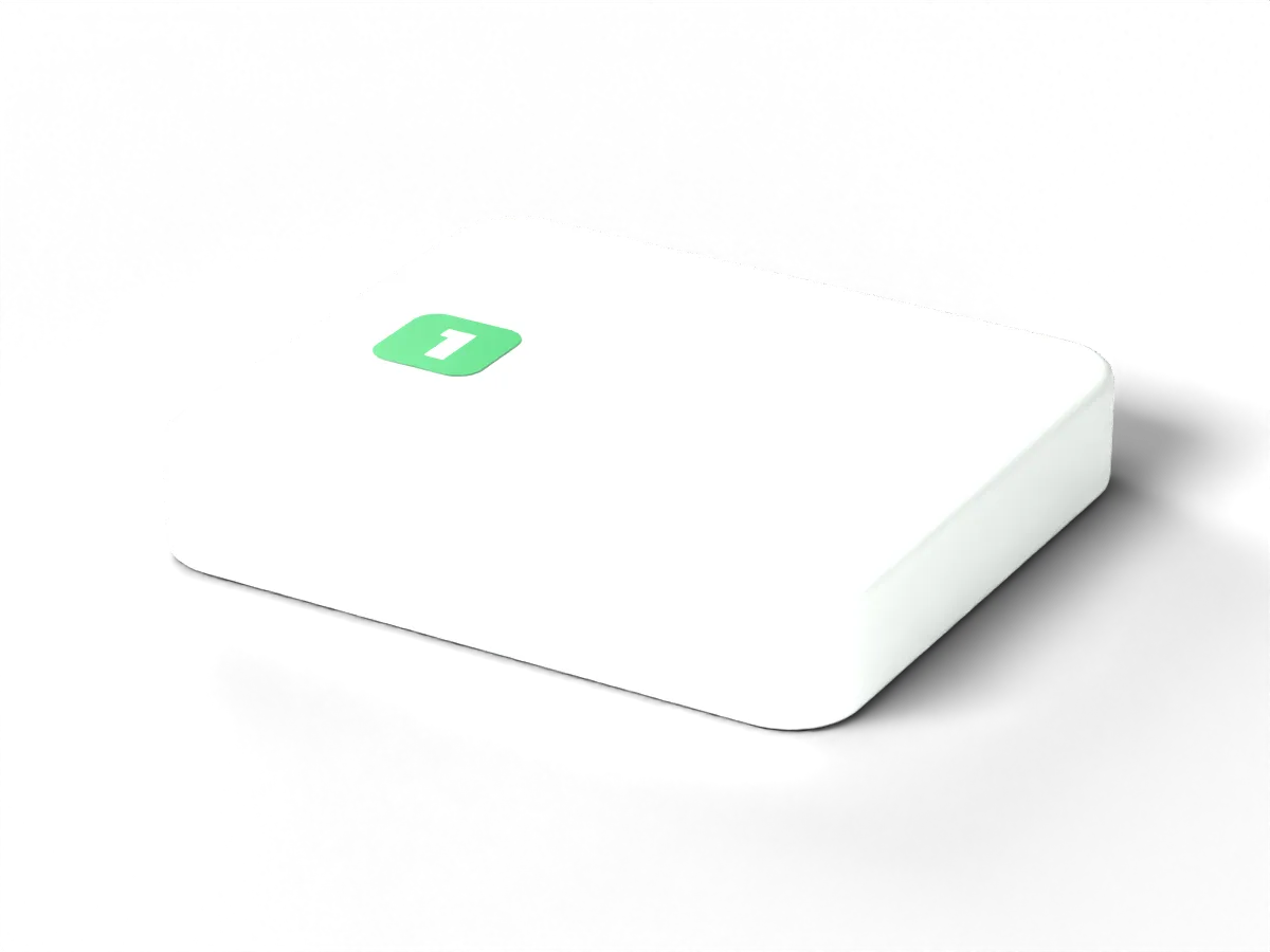HCI Media Player (set top box) in white, showing HCI ONE sample data